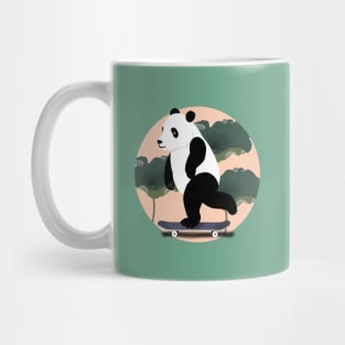 Easy ride with panda Mug